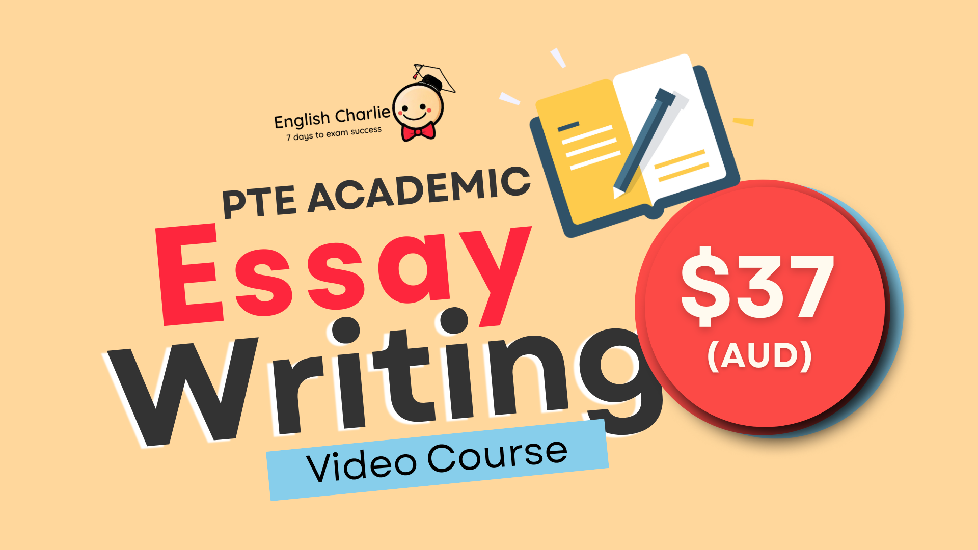Charlie's PTE Essay Writing Course Legacy cover